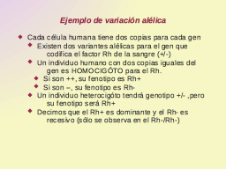 variación alélica