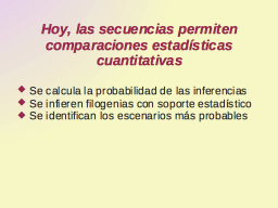 Filogenias mejor soportadas