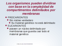 Separación basada en la presencia de núcleo