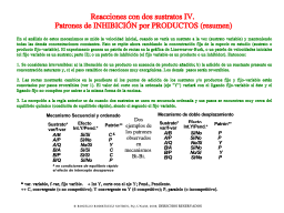 Identificando el orden: patrones de inhibición