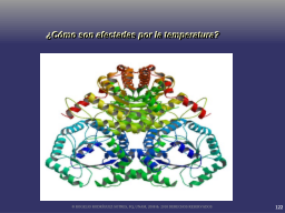 Efectos de Temperatura y actividad enzimática
