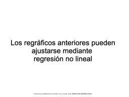 Ajuste de los regráficos