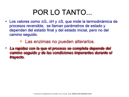 Concepto de parámetros de estado