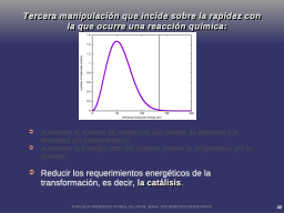 Rapidez y trayectoria  hacia productos