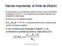 Valores importantes Difusión