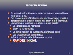 Rapidáz inicial - la manera en cinética enzimática