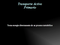 Transporte activo primario