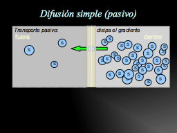 difusión simple