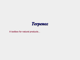 Terpenos