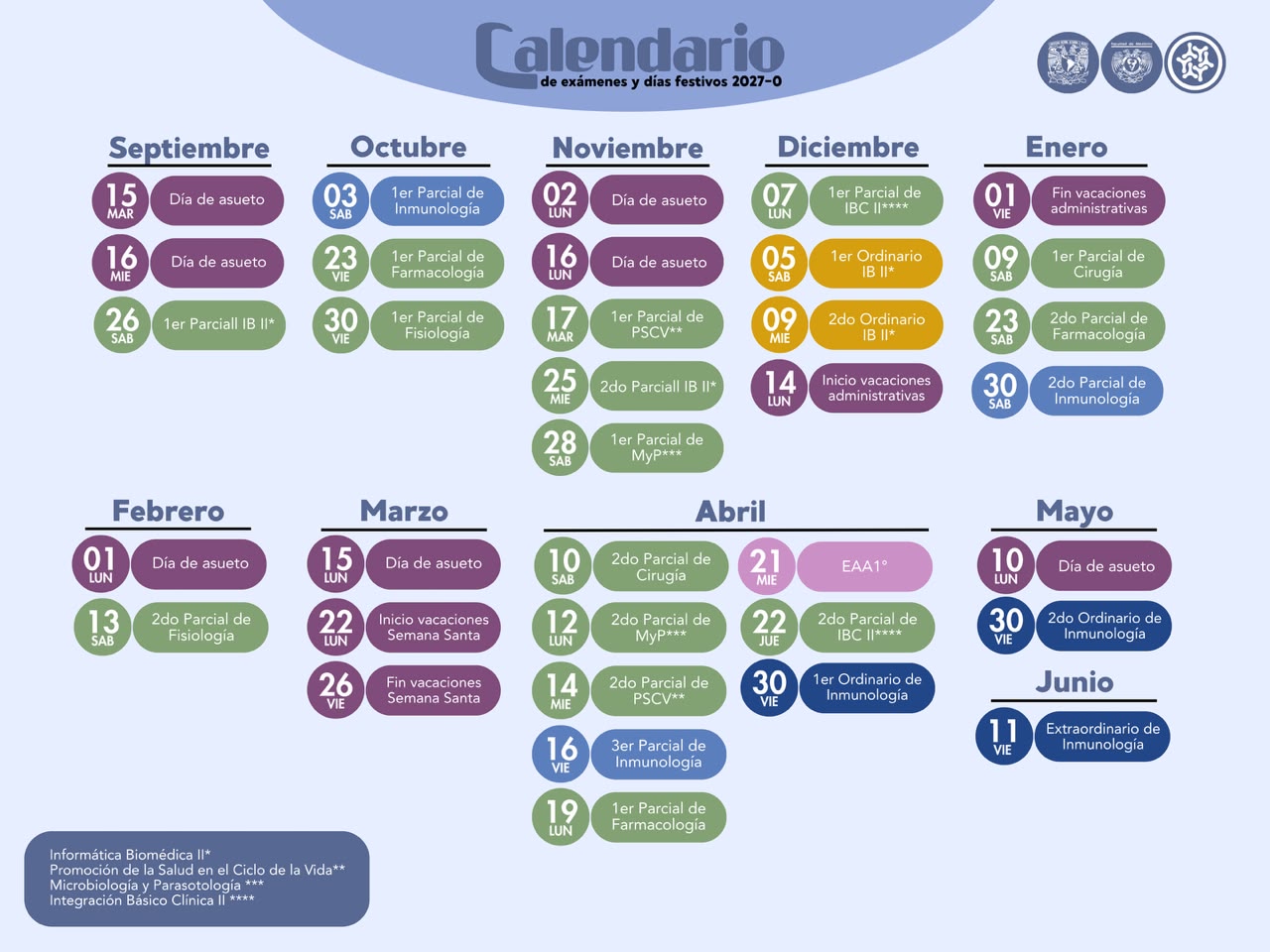 Calendario
